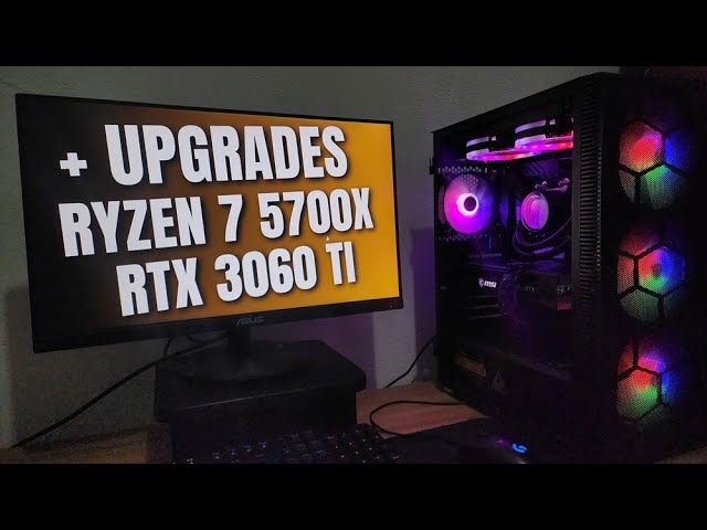 Meu PC Gamer Ryzen 7 5700X com RTX 3060ti - YouTube