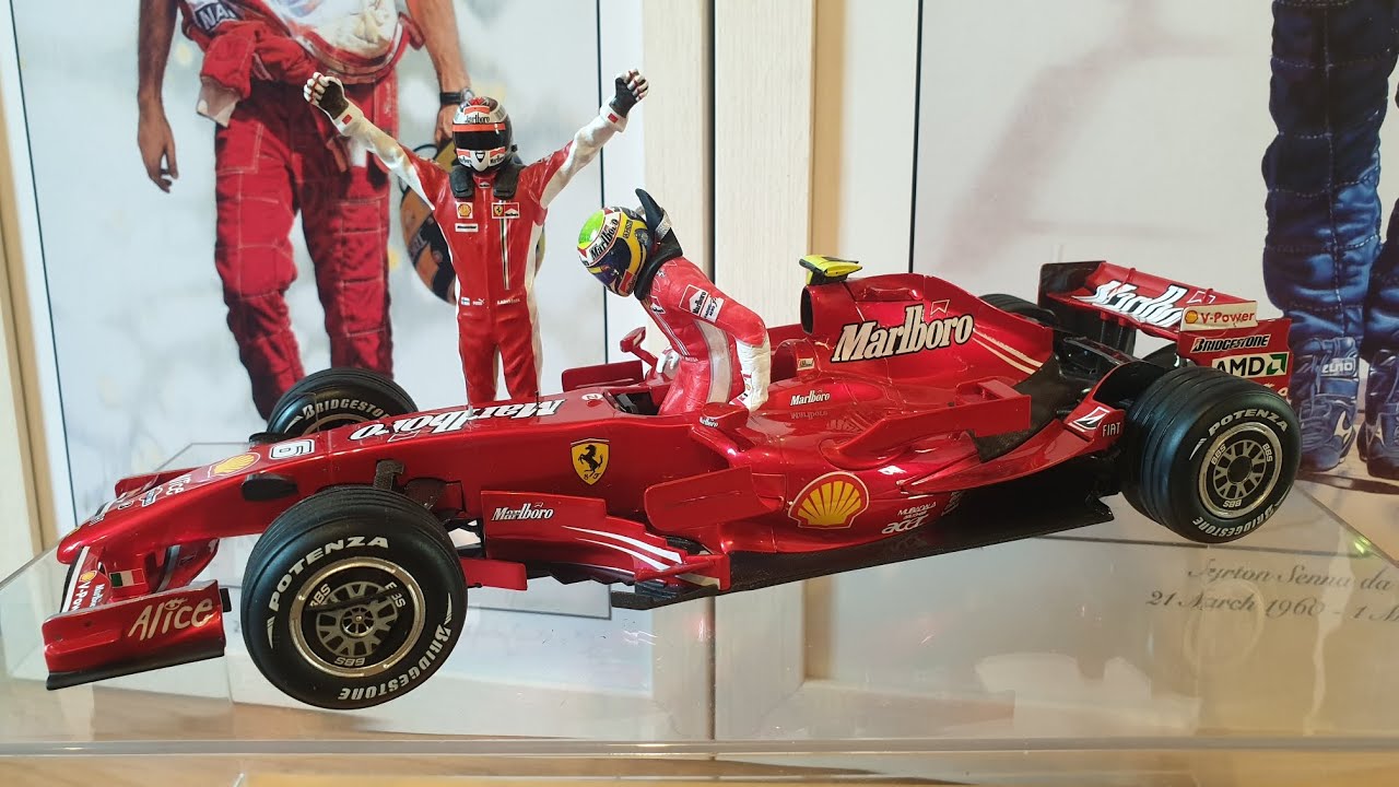 1/18 Kimi Raikkonen 2007 Monaco GP -Marlboro Conversion Ferrari