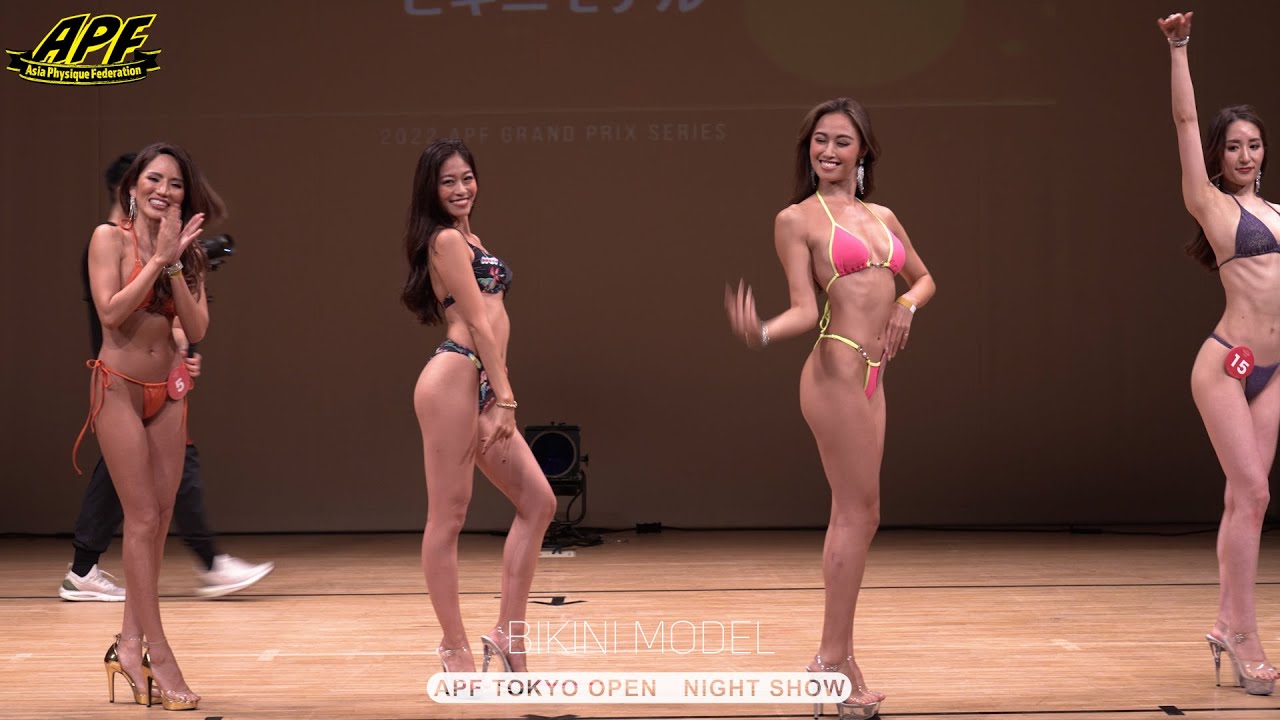 ナイトコンテスト🌠】APFのビキニモデル | Tokyo Open Night Show