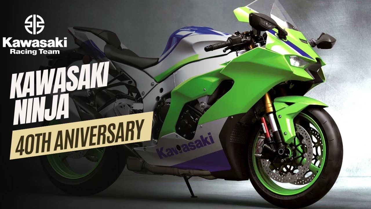 2024 KAWASAKI NINJA 40TH ANNIVERSARY EDITION ZX SERIES - YouTube