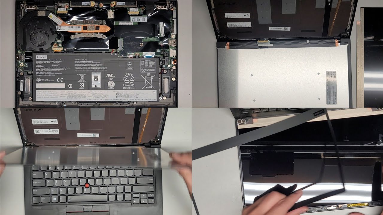 7th Gen Lenovo ThinkPad X1 Carbon Disassembly SSD Hard Drive