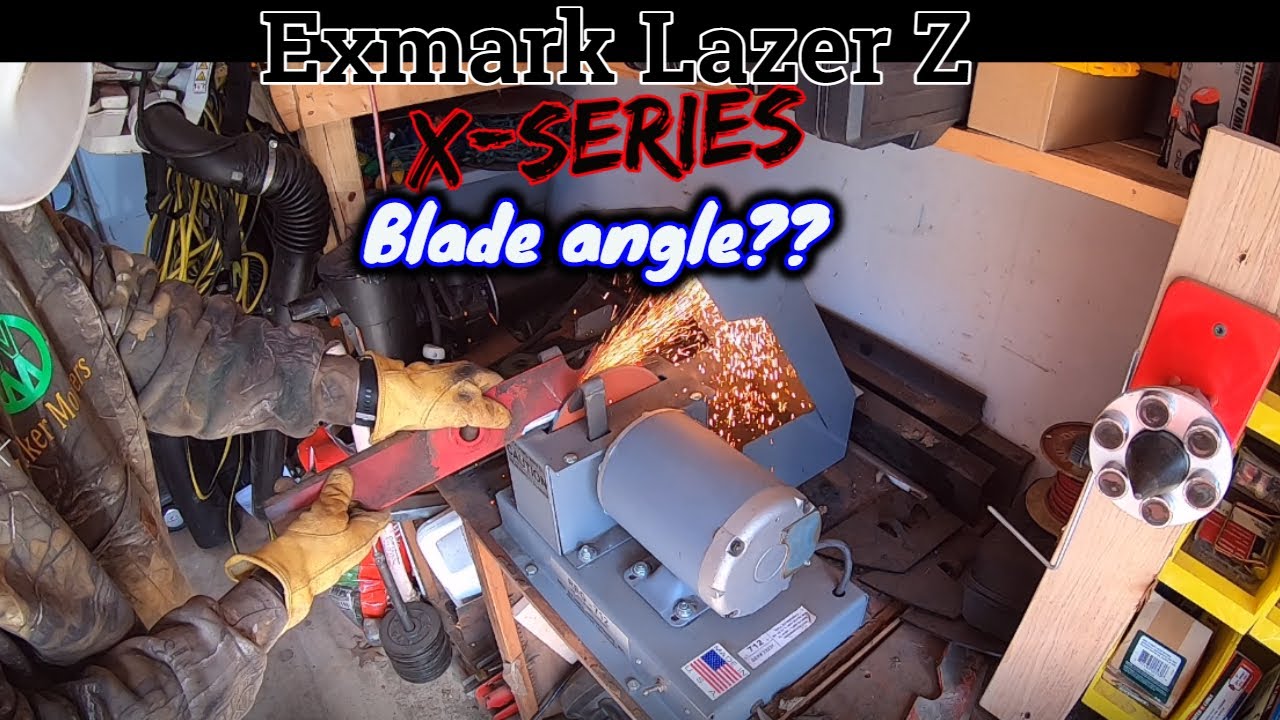 Exmark Lazer Z X Series Maintenance - YouTube