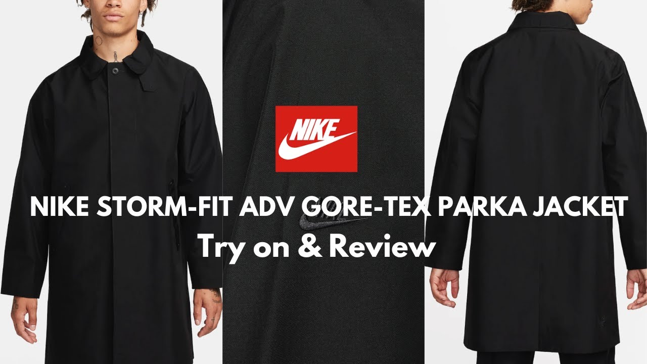 Nike Storm-FIT ADV GORE-TEX Parka Jacket | Try on & Review - YouTube