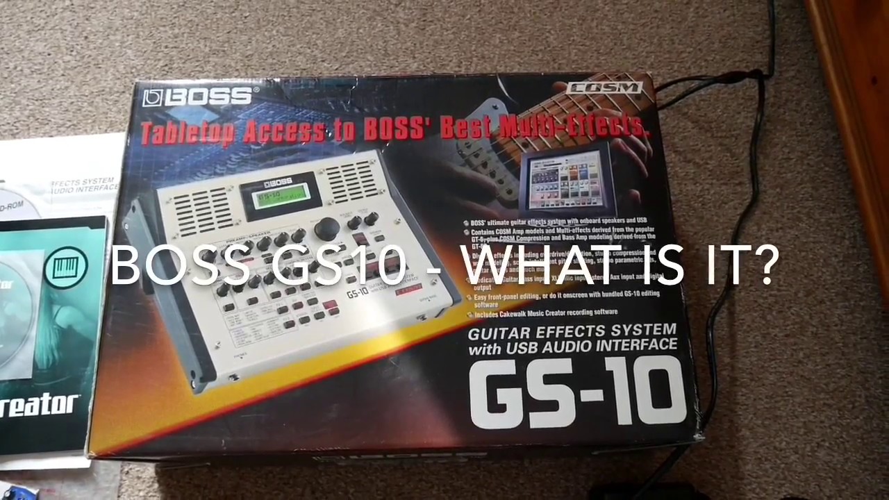 Boss GS10 - What Is It? - YouTube