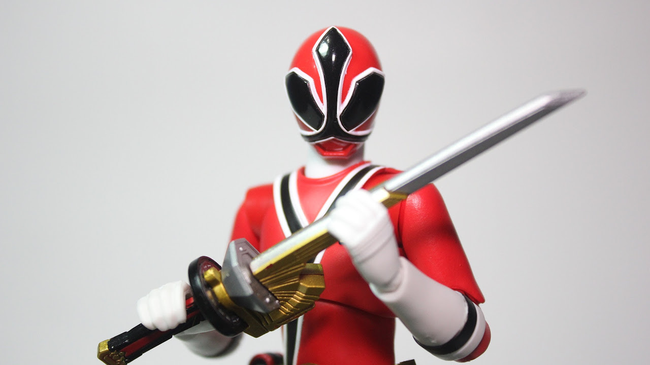 SH Figuarts Shinken Red S.H.フィギュアーツ シンケンレッド - YouTube