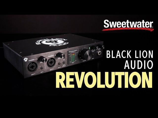 Black Lion Audio Revolution 2x2 Audio Interface Demo - YouTube