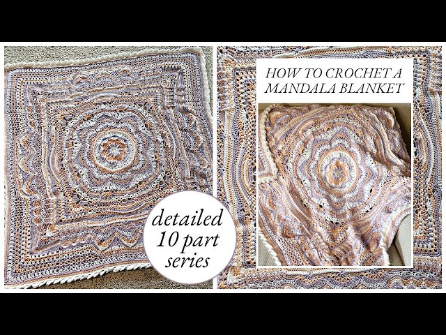Mandala Crochet Blanket (2025) | Part 9 - YouTube
