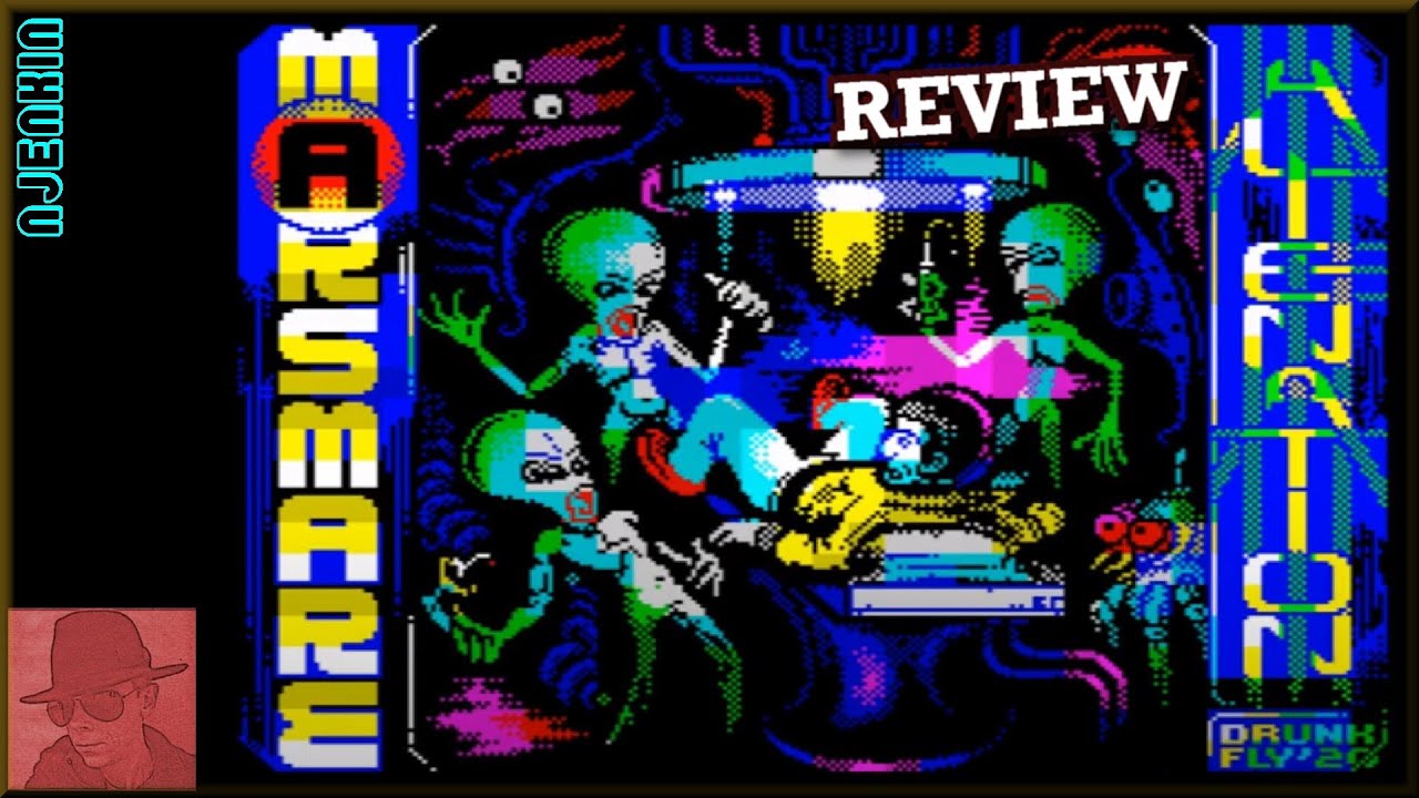 Marsmare - Alienation : Homebrew from 2020 - on the ZX Spectrum
