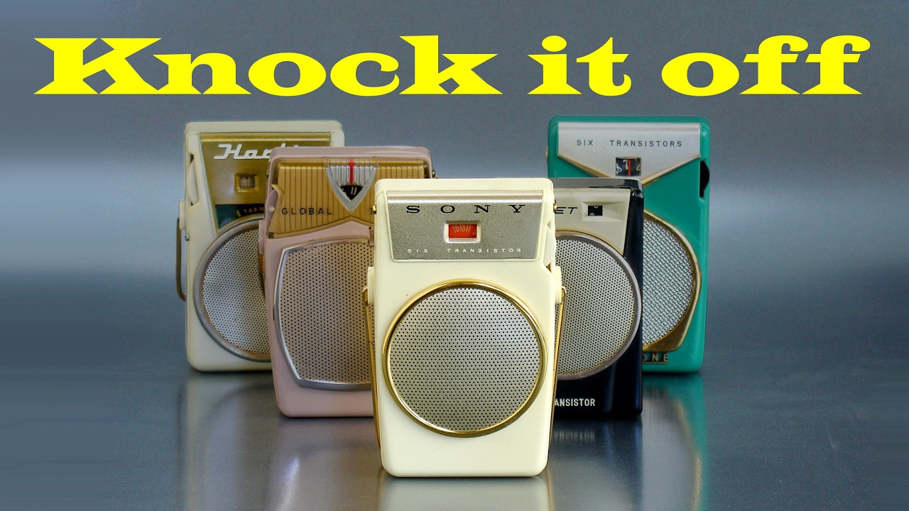 Rare CLEAR Sony TR-620 Transistor Radio! Is This a Prototype or