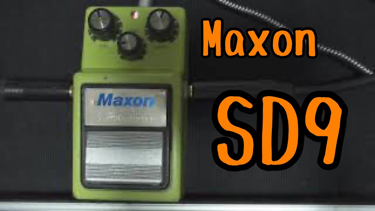 SD9-MAXON 【Japan Vintage】 - YouTube