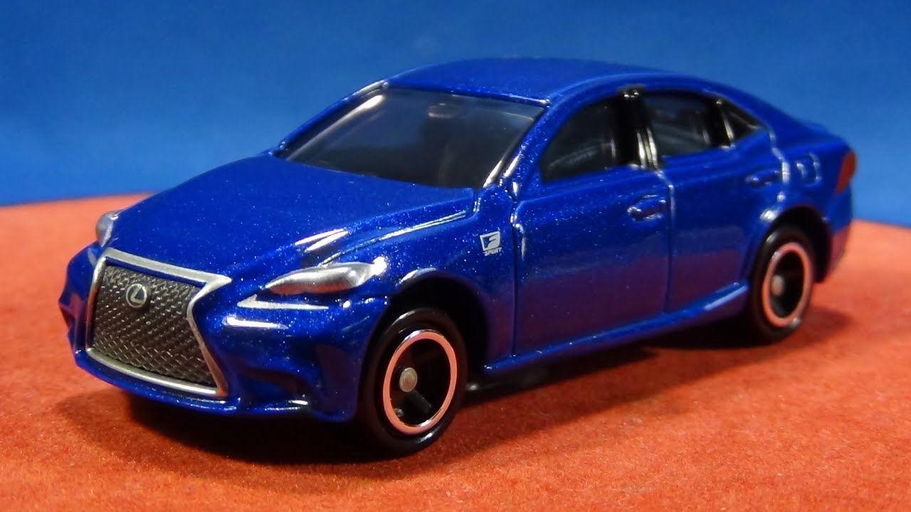 トミカ No.100 レクサス IS 350 F SPORT - YouTube