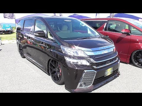 TOYOTA 20 VELLFIRE 30 Look Custom GENOVA-INC Style - YouTube