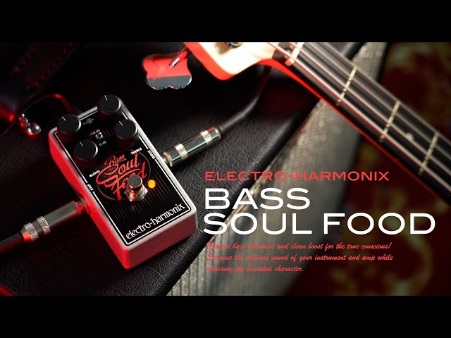 BASS SOUL FOOD ベース用オーバードライブ / ELECTRO-HARMONIX - YouTube