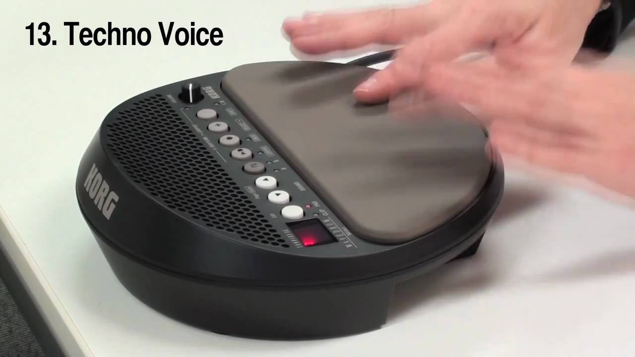 KORG WAVEDRUM Mini [Sounds] - YouTube