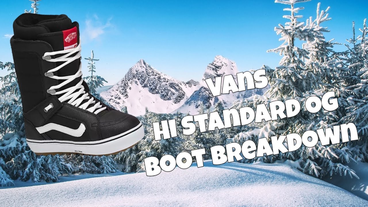 The Vans Hi Standard OG Boot Breakdown - YouTube