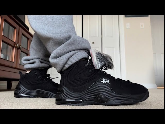 STUSSY x NIKE AIR MAX PENNY 2 UNBOXING/ON FOOT - YouTube