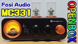 Fosi Audio MC331 真空管プリメインヘッドホンアンプ OPENBOX - YouTube