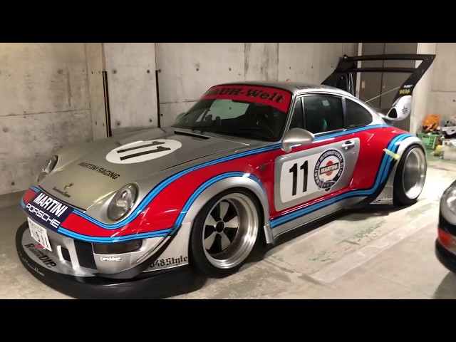 New big wing for RWB993 Martini / RWBマルティニに新しいウイング