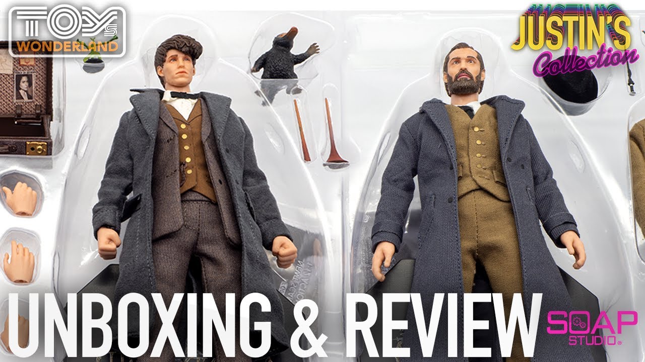 Newt & Dumbledore The Crimes of Grindelwald Soap Studios 1/12