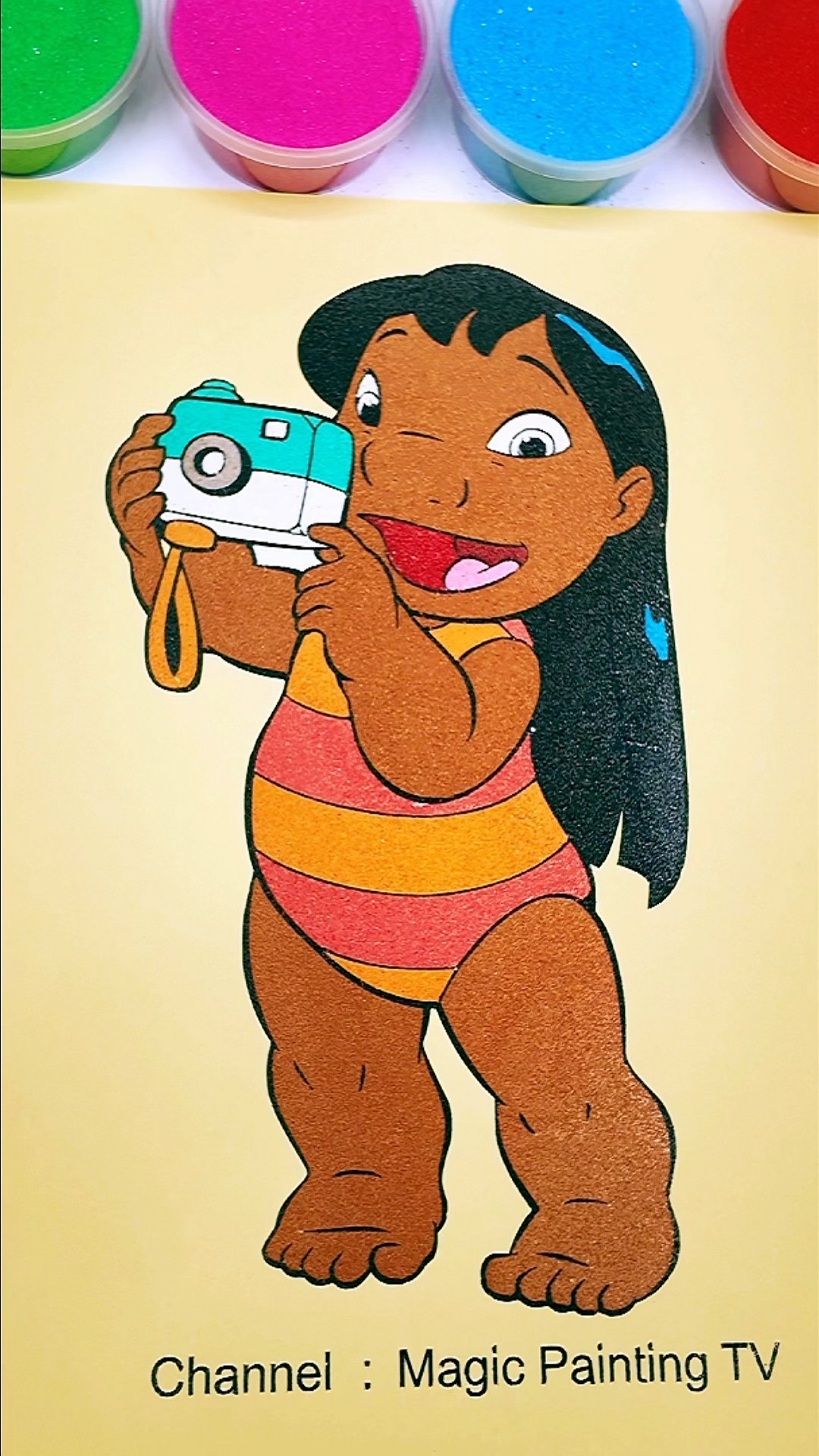 Lilo Pelekai | Lilo & Stitch🏄🌴#trending #shorts #kidsart