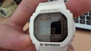 Casio G-Shock DW-5025B-7JF - Rising White 25th Anniversary - YouTube