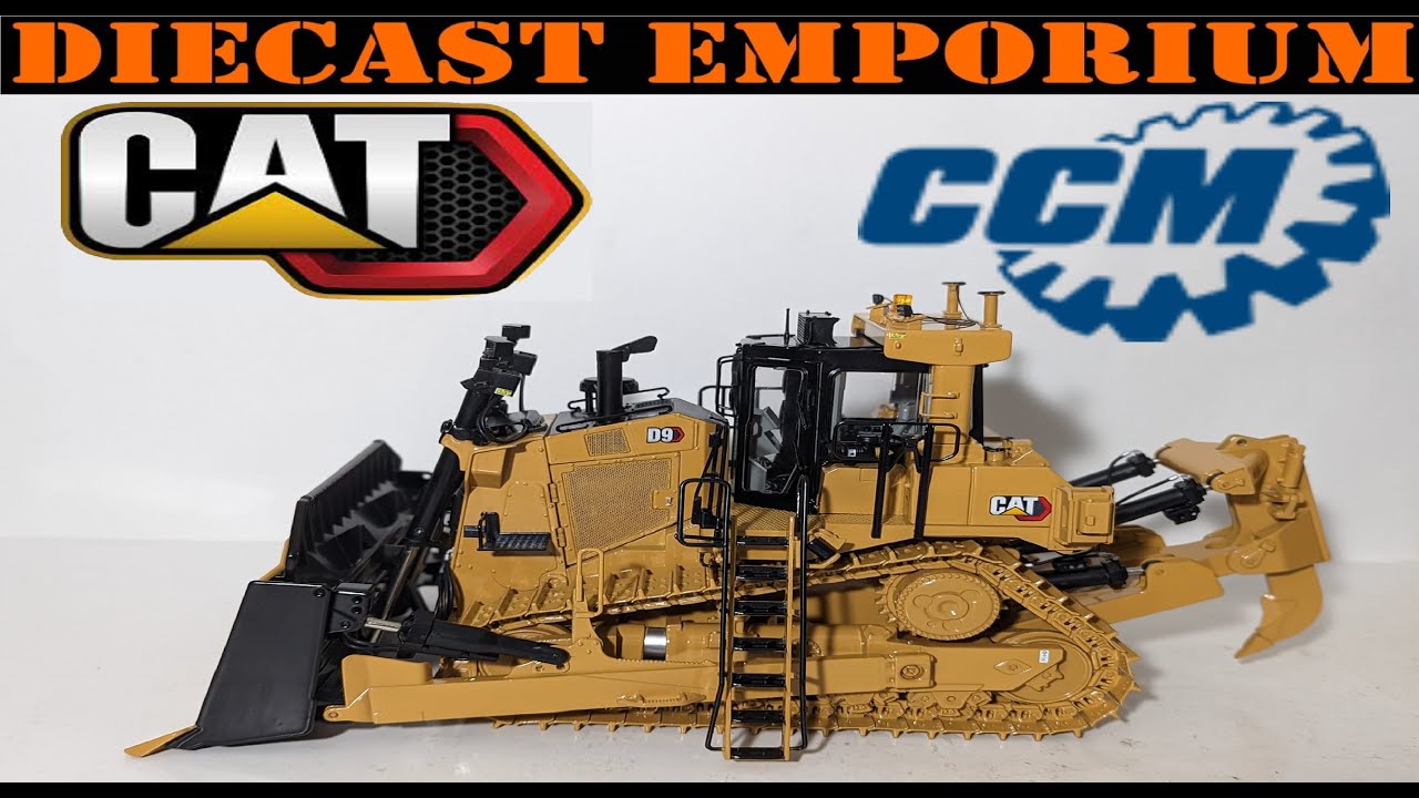 1:50 Scale NZG Caterpillar D9R Track-Type Tractor Bulldozer