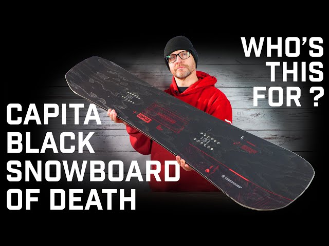 Who's This For? Capita Black Snowboard Of Death - YouTube