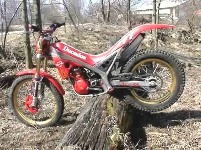 Jim Snell's 1993 GasGas GT25-T 'Old Smokey' Trials - YouTube