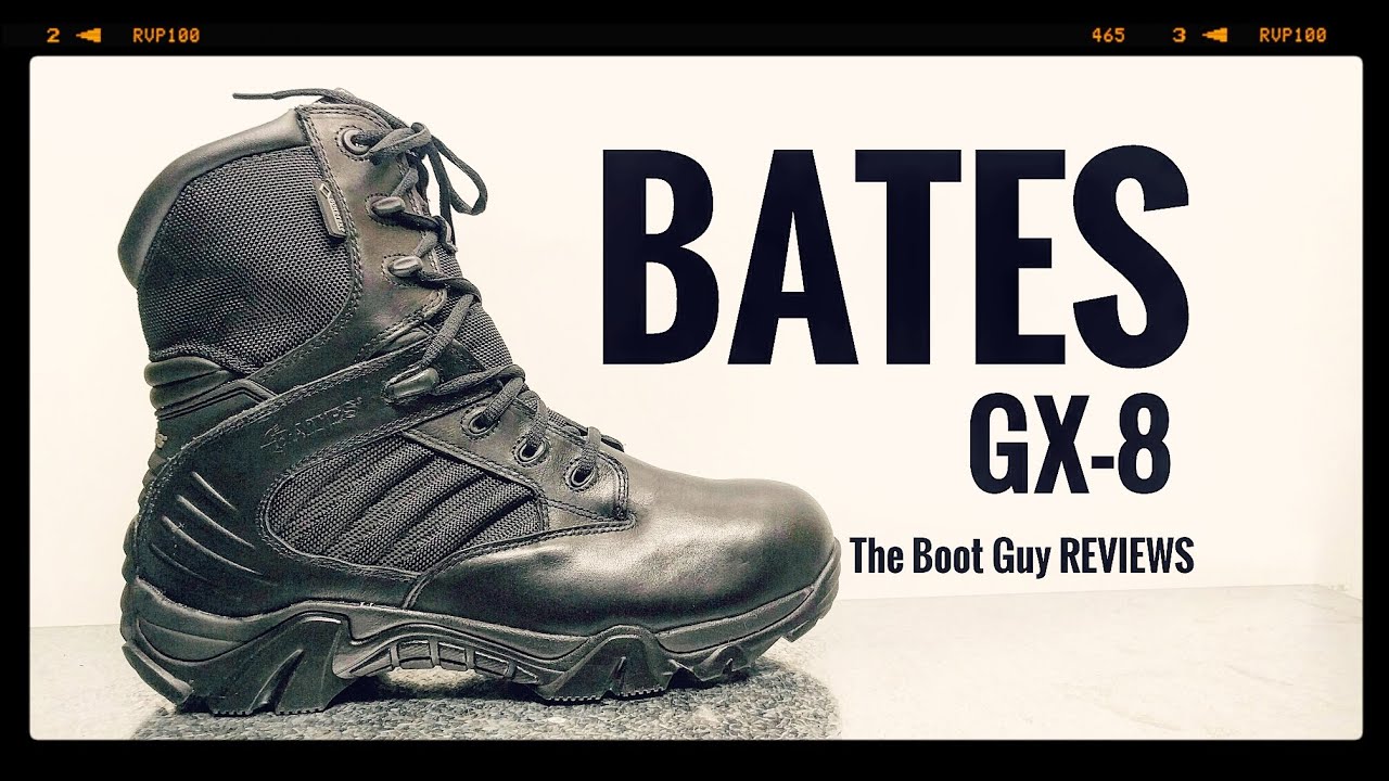 BATES (E02268) GX-8 SIDE ZIP BOOT WITH GORE-TEX [ The Boot Guy