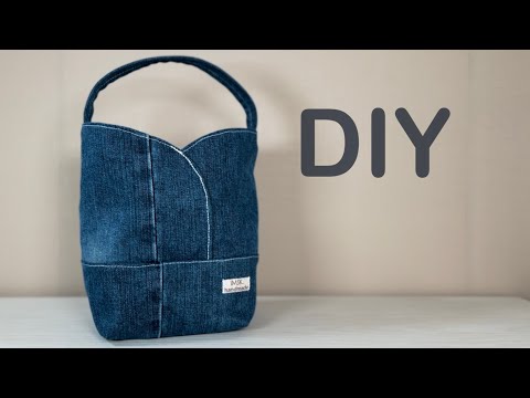 トートバッグの作り方】チューリップみたいな形が可愛い❣️ワン