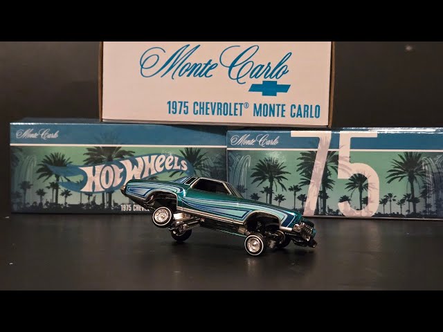 Opening 2024 Hot Wheels RLC 1975 Chevrolet Monte Carlo low rider