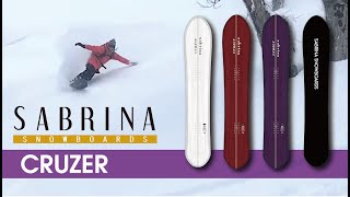 22-23 SABRINA SNOWBOARDS [CRUZER] CM - YouTube