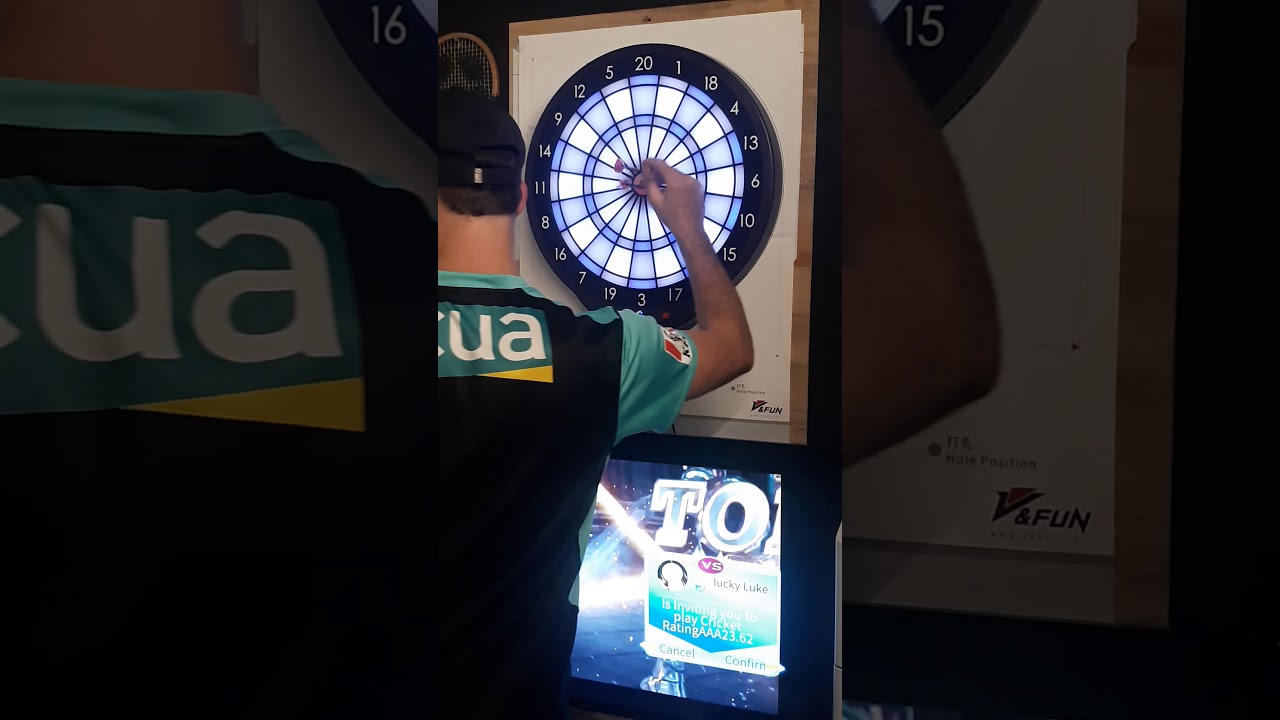 VDarts H4L Online Global Dart Board | First look - YouTube