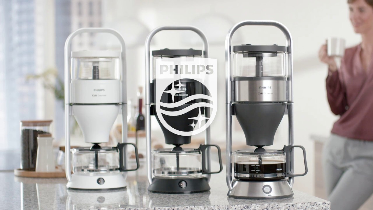 Philips Coffee Cafe Gourmet Coffeemaker HD5413 00 - YouTube