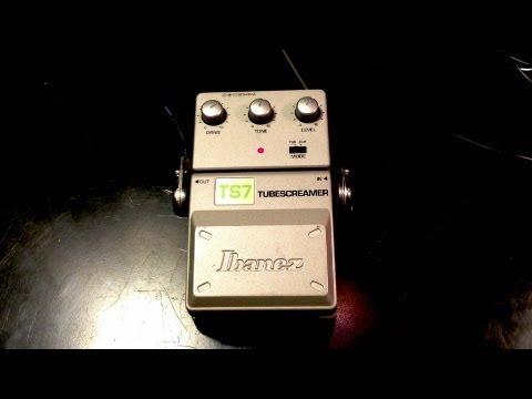 Ibanez Tube Screamer TS7 - YouTube