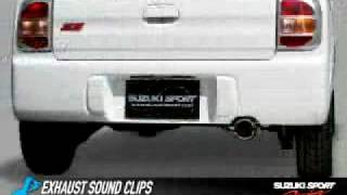 ラパンSS スズキスポーツレーシング EXセットSp-Xマフラーサウンド