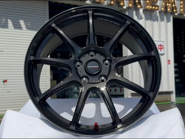 HOT STUFF HYPER EDITION CROSS SPEED RS9 18インチ GGM - YouTube