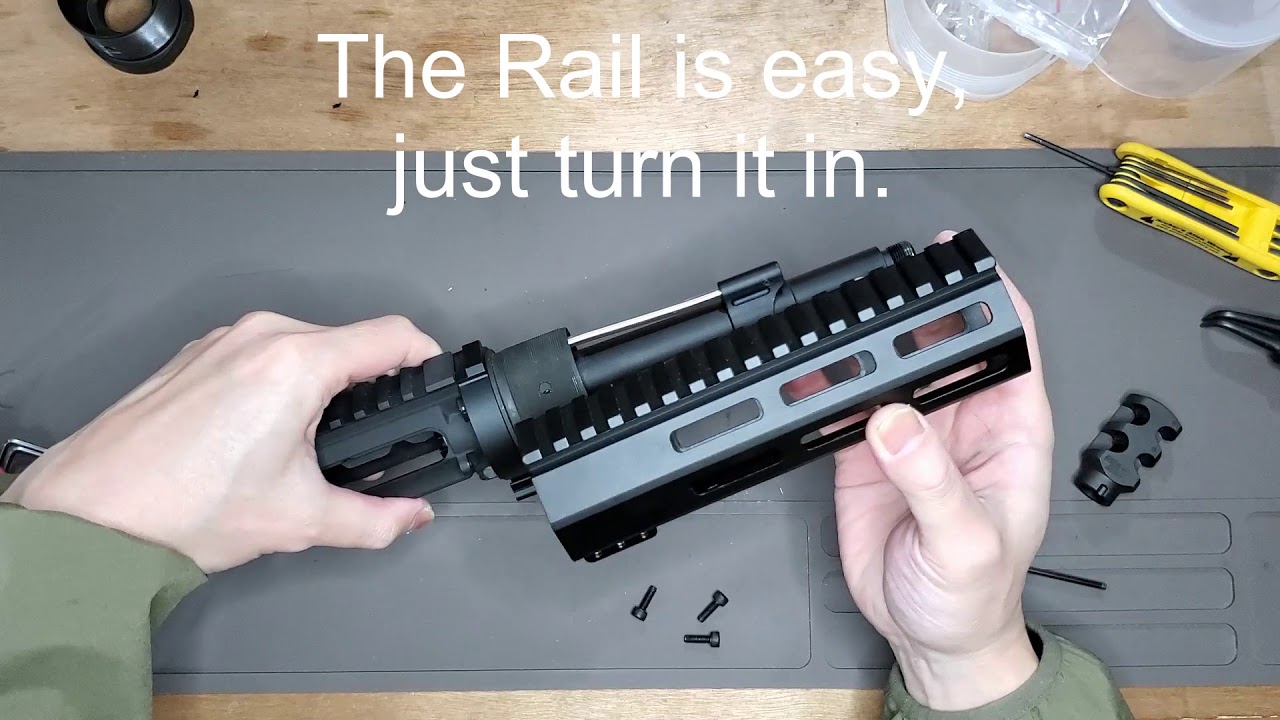 RGW:QD Takedown System M-LOK レールハンドガード ＆ コネクター