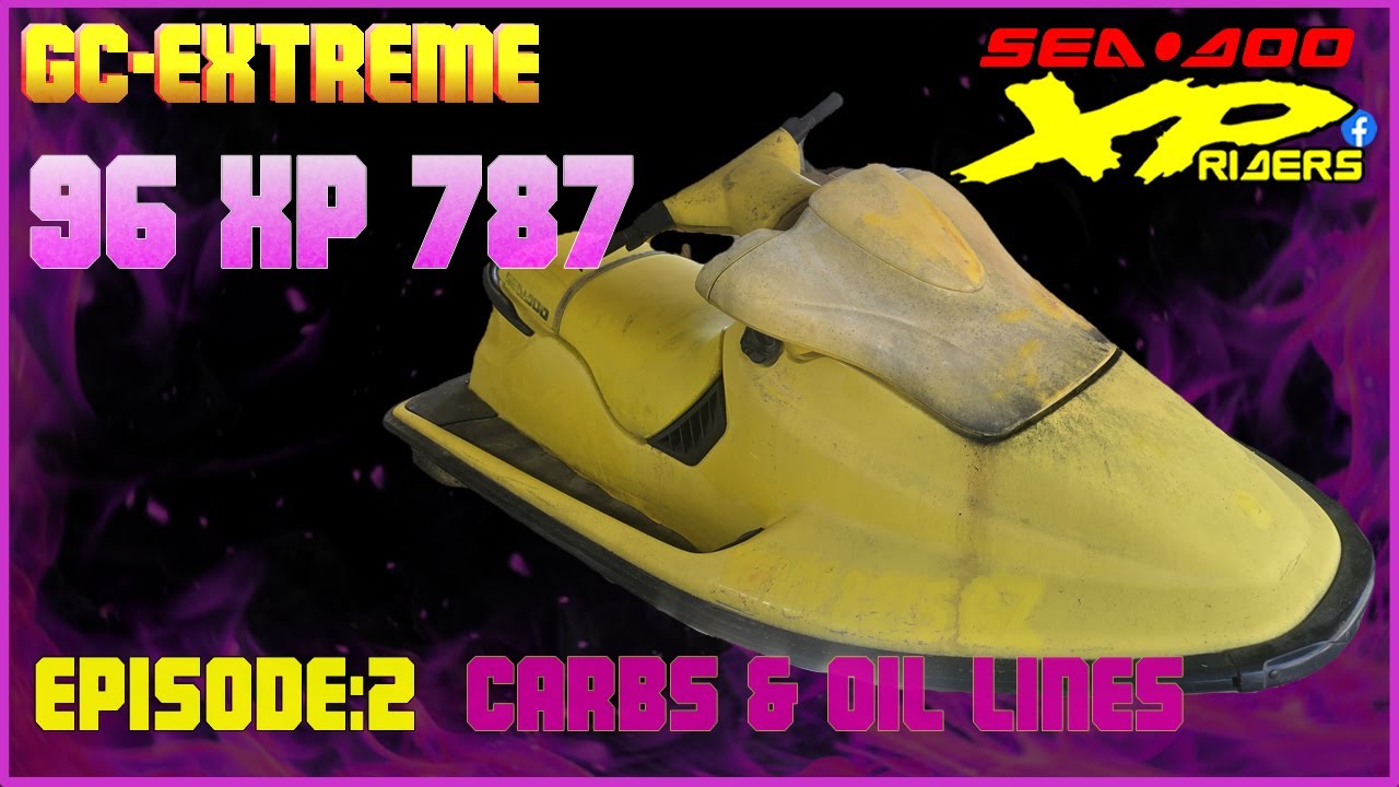 1996 Sea-Doo XP 787 Ski Project: Episode 2: Carbs and Oil Lines