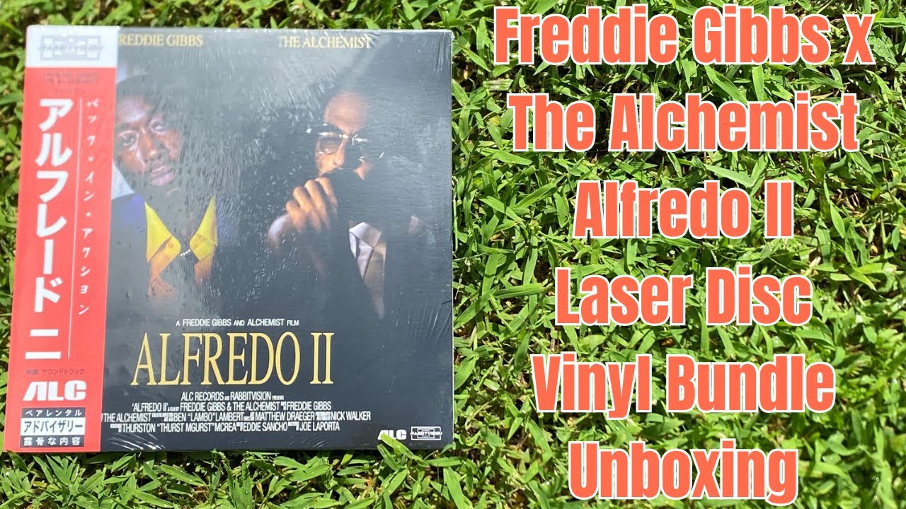 Unboxing Freddie Gibbs & The Alchemist Alfredo 2 Laser Disc Vinyl