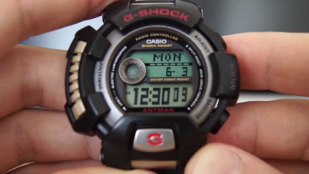 Casio G-Shock GW-100-1 ANTMAN (Master of G) (HD version) - YouTube