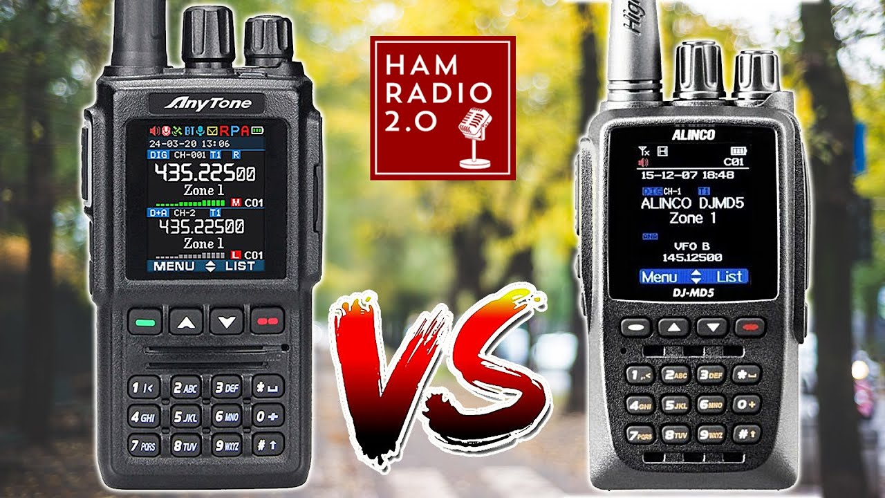 Purchased ALINCO DJ-MD5 Digital Mode DMR Amateur Radio Transceiver