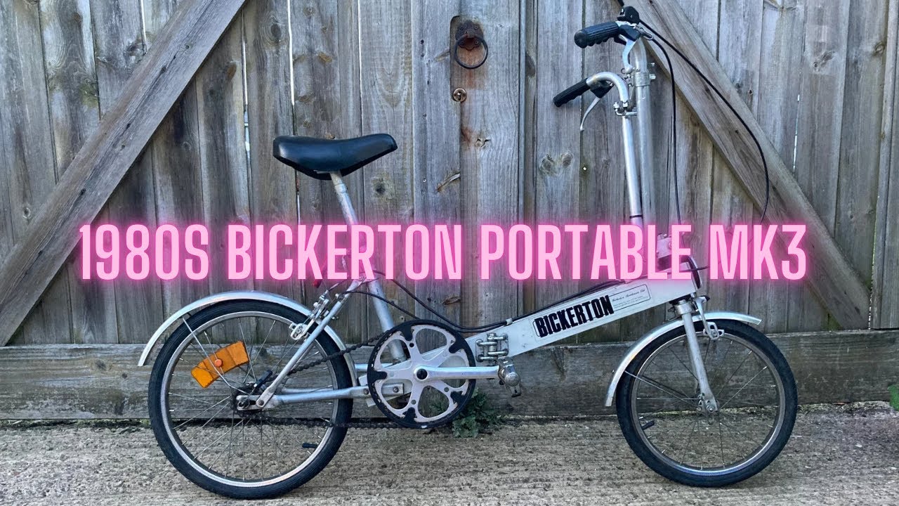 Is this the strangest folding bike? The Bickerton Portable - YouTube