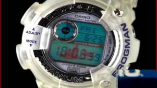 2S Time - CASIO Frogman WCCS Models DW 990WC 2T & DW 8201WC 7T