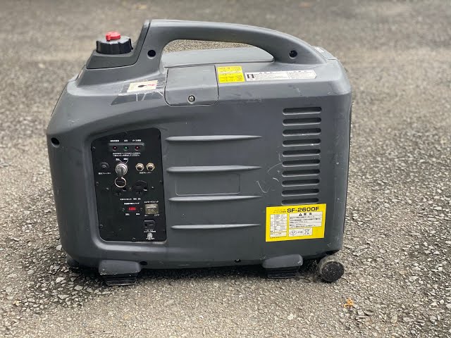 発電機の使い方 ② sf2600f - YouTube