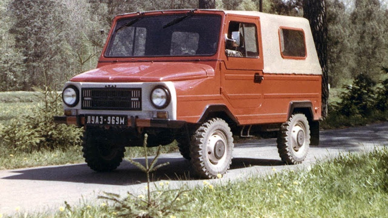 The legendary Soviet Ukrainian jeep LUAZ 969 - YouTube