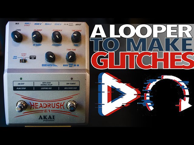 OYFYNGB#5 Akai Headrush E1 : How to make Sound Glitches. - YouTube
