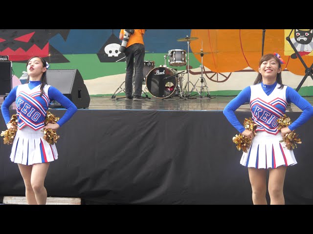 秋祭2017① 応援歌「若き血 」 慶應義塾大学応援指導部チア