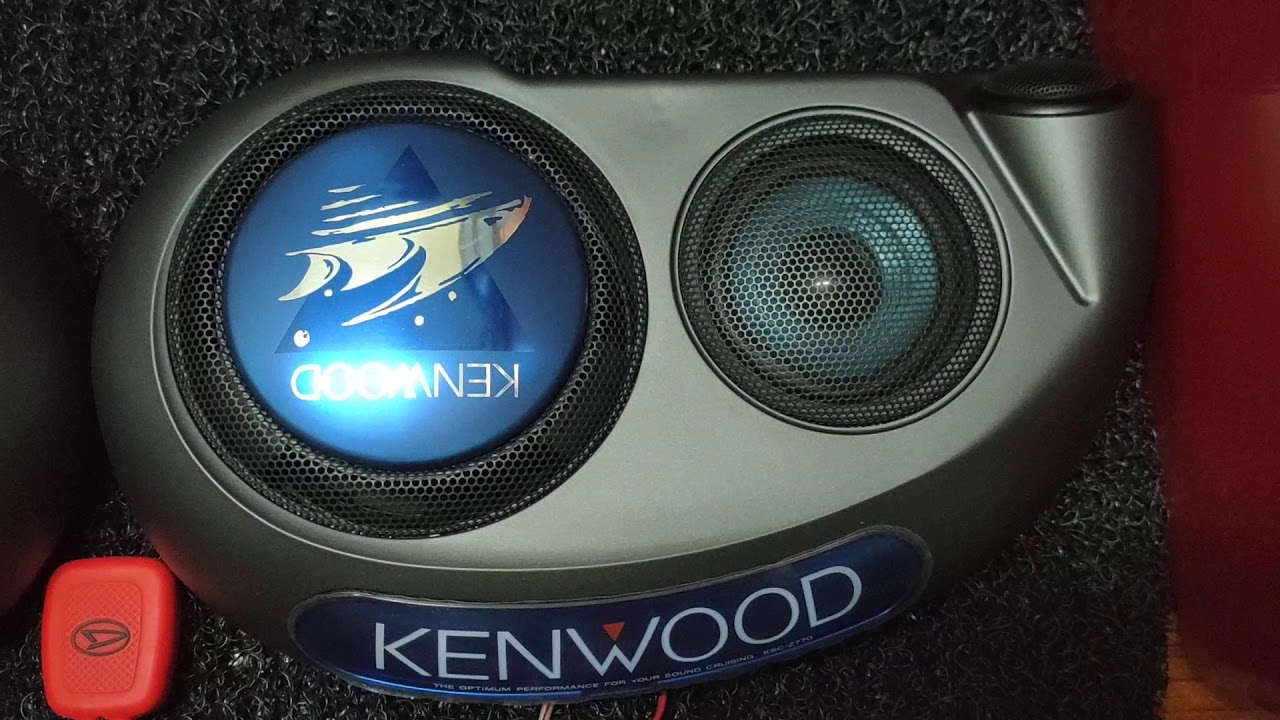 Kenwood speaker KSC-Z770 3way - YouTube
