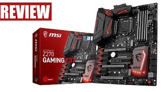 MSI Z270 Gaming Pro Carbon Motherboard & I5 7600K Review